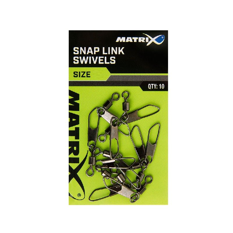 Matrix - Snap Link Swivels - Hengelsport De Goeie Vangst