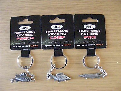 NGT - Keyring Metal - Sleutelhanger - Hengelsport De Goeie Vangst