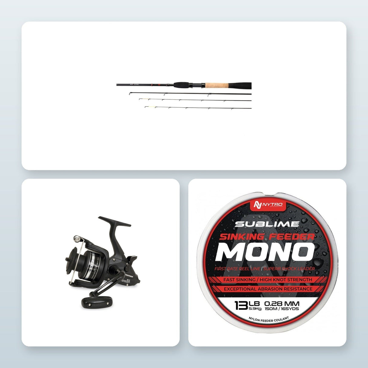 Nytro-Aryzon Carp Feeder Set – Compleet - De Goeie Vangst