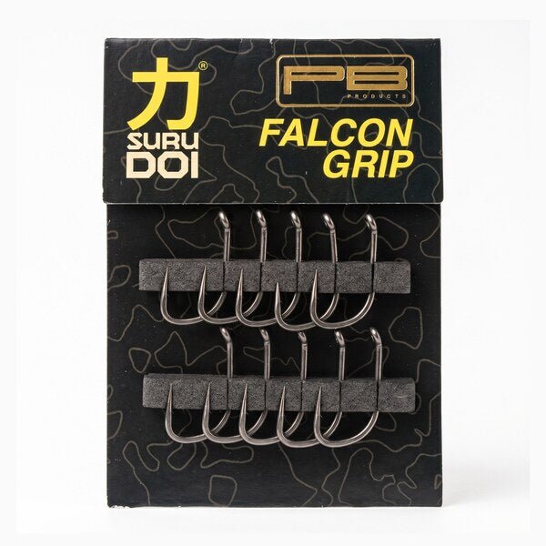 PB-SURUDOI Falcon Grip Hook PTFE Karperhaak-2 - De Goeie Vangst