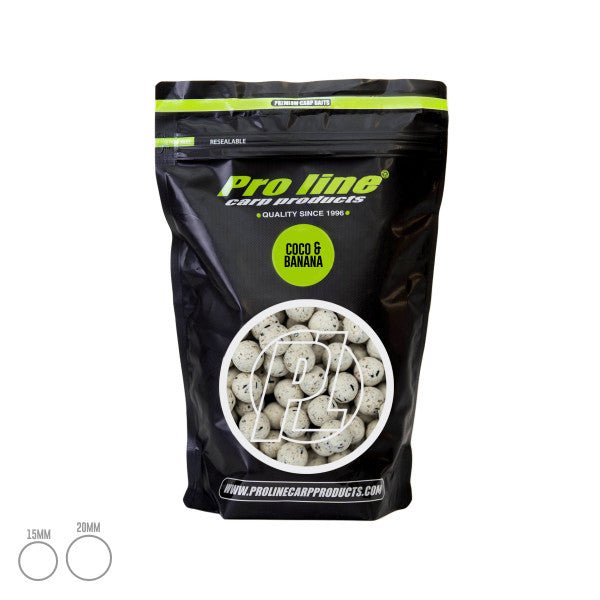 Pro Line - Readymades Boilies | Coco & Banana | 1kg - Hengelsport De Goeie Vangst