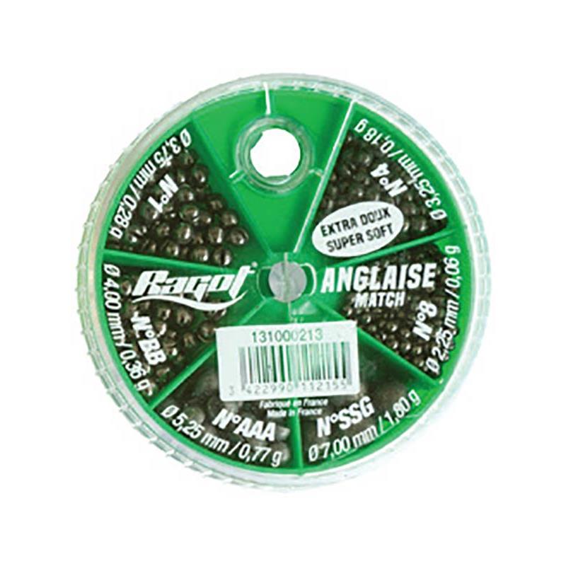 Ragot - Match Lood Verdeeldoos | 6 Vakjes - Hengelsport De Goeie Vangst