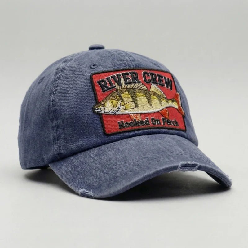 River Crew-Baars Visserspet Blauw -RCBPB- Hengelsport De Goeie Vangst