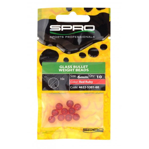 Spro - Round Smooth Glass Beads - Hengelsport De Goeie Vangst