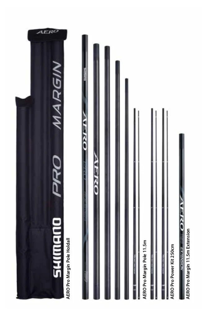 Shimano - Aero Pro Margin Pole Package | 11,5m - Hengelsport De Goeie Vangst