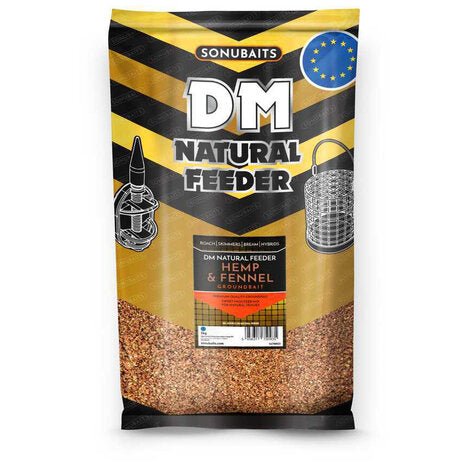 Sonubaits - DM Natural Feeder Grondvoer | 1kg - Hengelsport De Goeie Vangst