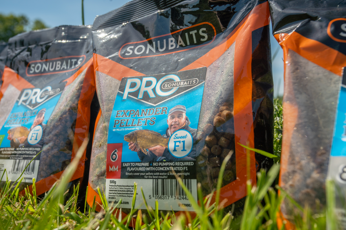 Sonubaits-F1 Pro Expander Pellets 500g-6mm - De Goeie Vangst