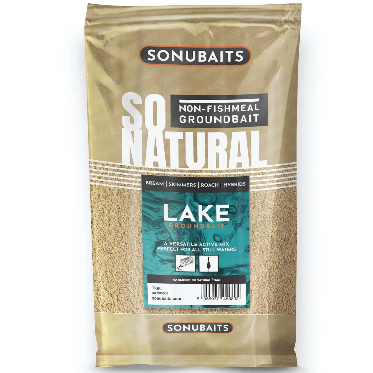 Sonubaits - So Natural Groundbait Lake | 1 kg - Hengelsport De Goeie Vangst