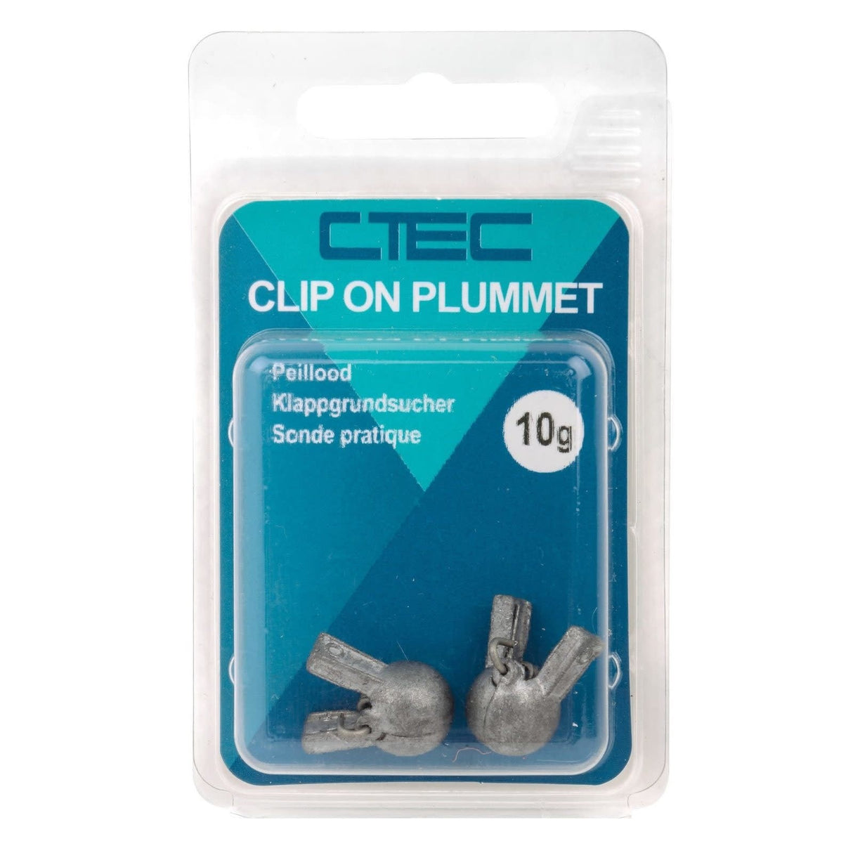 Spro - Clip On Plummets Peillood | 2 Stuks - Hengelsport De Goeie Vangst