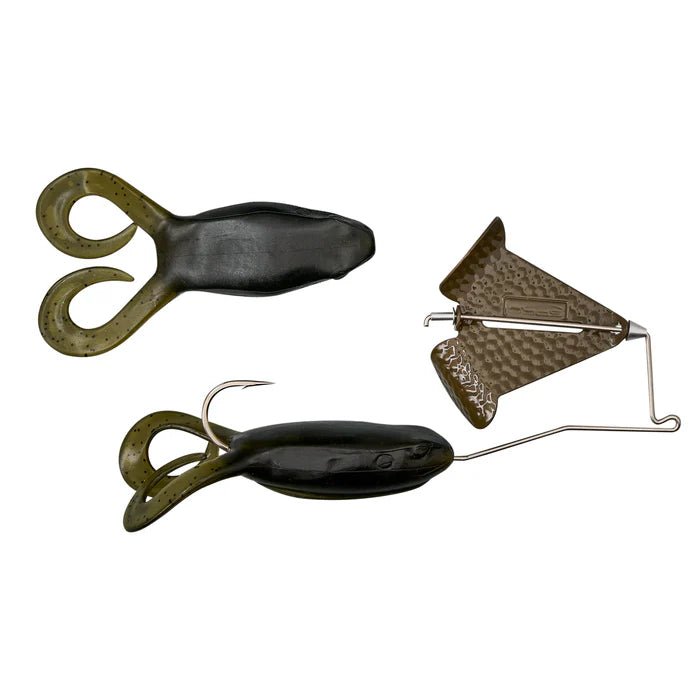 Spro - Spro Squealer Toad Buzzbait - SSQRTD3/8GRP - Hengelsport De Goeie Vangst