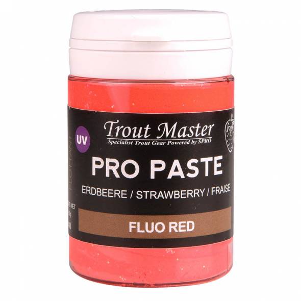Spro - Trout Master Pro Paste | Strawberry - Hengelsport De Goeie Vangst