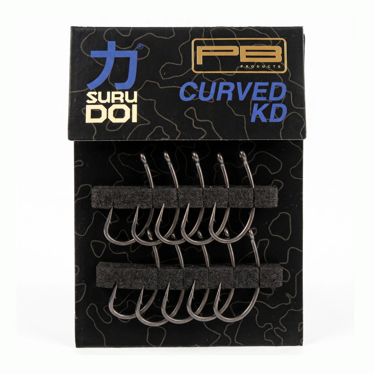 SURUDOI Curved KD Hook PTFE Karperhaak