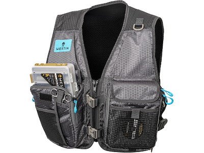 Westin-W4 HD Fishing Vest Titanium Grey - De Goeie Vangst