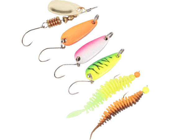 Zebco - Target Fish Spin Trout Spin Kit - Hengelsport De Goeie Vangst