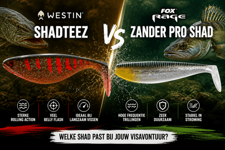ShadTeez vs. Zander Pro Shad: welke shad is de beste keuze? - Hengelsport De Goeie Vangst