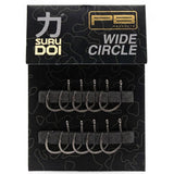 SURUDOI Wide Circle Hook PTFE Karperhaak