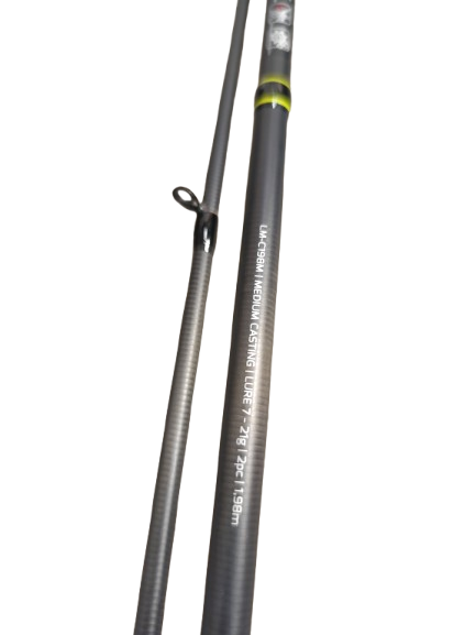 Tweedehands La Moustique Baitcastset 1.98m 7-21g met Baitcastmolen