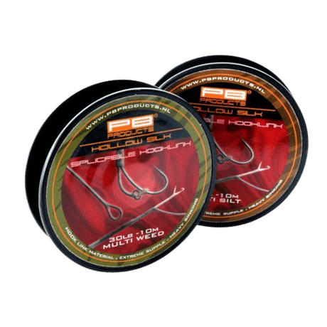 PB - Hollow Splicable Hooklink | 10m - Hengelsport De Goeie Vangst