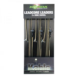 Korda - Leadcore Leaders 3X Ring Swivel | 1m - Hengelsport De Goeie Vangst