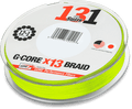 Sufix-131 G-Core Gevlochten Lijn | 300m-Neon Chartreuse-0.128mm-Hengelsport De Goeie Vangst