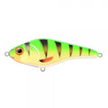 Spro-The Rapper Jerkbait-UV Fire Tiger-12,8cm-Hengelsport De Goeie Vangst