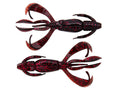 Keitech-Crazy Flapper 2.8 Inch-Black Cherry-7cm-Hengelsport De Goeie Vangst