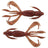 Keitech-Crazy Flapper 3.6 Inch-9cm-Ebimiso Red Copper-Hengelsport De Goeie Vangst