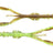Keitech-Neco Camaron 5.5 Inch-Green Pumpkin / Chartreuse-14cm-Hengelsport De Goeie Vangst