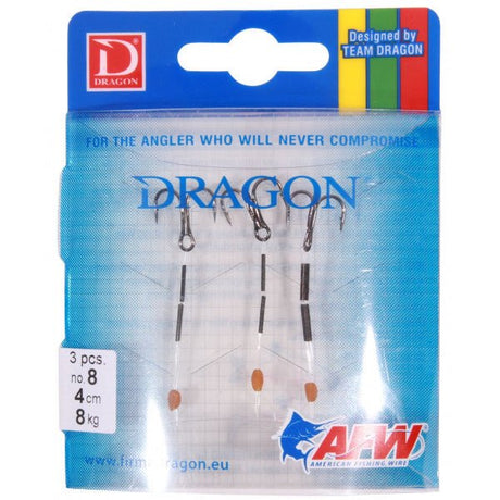 Dragon - Treble Hook Stingers Nylon Leader - Hengelsport De Goeie Vangst