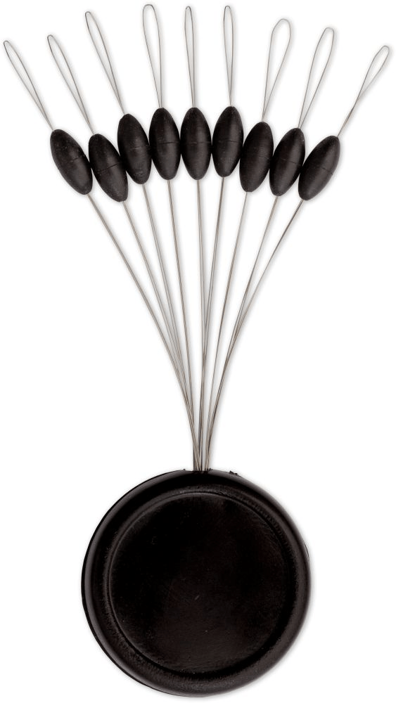 Quantum - 4Street Rubber Stop Medium | Zwart | 9 Stuks - Hengelsport De Goeie Vangst