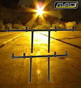 Mad-Guardian Rod Pod – 4 Buzzer Bars Rod-4 rod - De Goeie Vangst