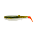 Savage Gear-Cannibal Shad-Olive Hot Orange-17.5cm-Hengelsport De Goeie Vangst