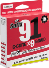 Sufix - 91 G - core X9 Braid | 150m - Hengelsport De Goeie Vangst