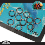Carp R Us-Snag Clip Rings-zwart-5mm-Hengelsport De Goeie Vangst
