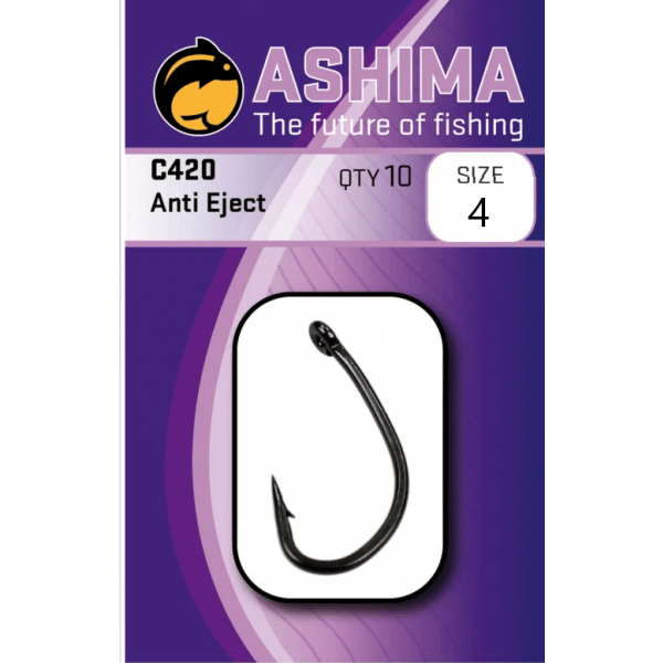 Ashima - C420 Anti - Eject Haak - Hengelsport De Goeie Vangst