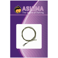 Ashima-Coated Leader Loop/ R-Swiv 100cm-Loop/ R-swivel Weed-30lbs-Hengelsport De Goeie Vangst