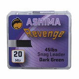 Ashima-Revenge Snag Leader-Dark Green-45lbs-Hengelsport De Goeie Vangst