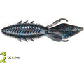 X Zone-Adrenaline Bug jr.-Black Blue Flake-8.9cm-Hengelsport De Goeie Vangst
