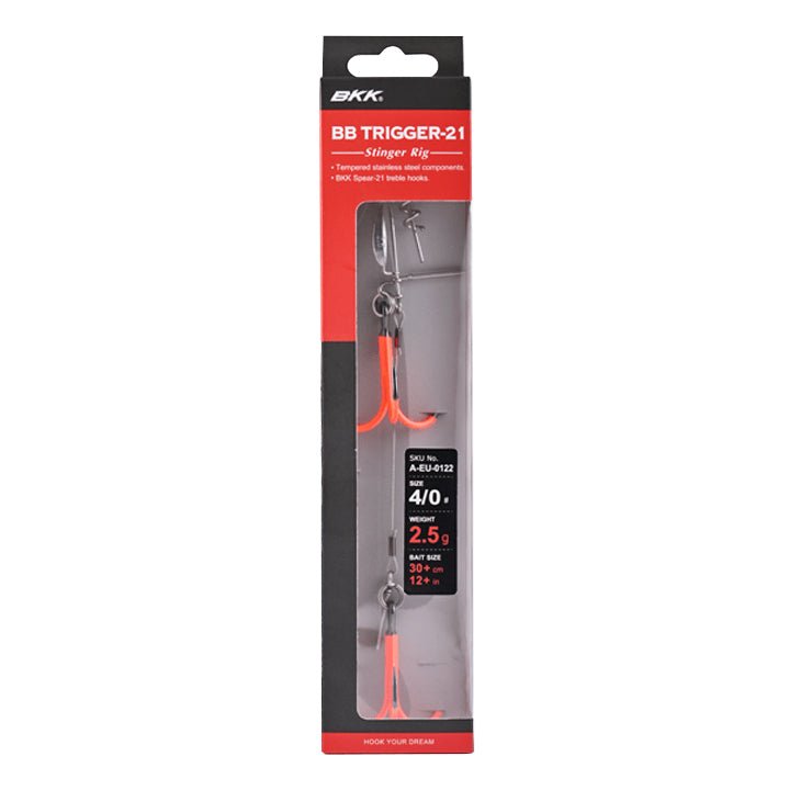 BKK - BB Trigger - 21 Stinger Rig Uvo - Hengelsport De Goeie Vangst