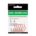 BKK-DSS-Worm UVO-UV orange-2-Hengelsport De Goeie Vangst