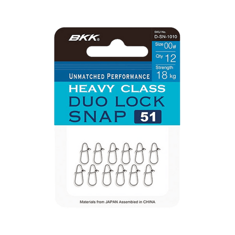 Bkk - Heavy Class Duo Lock Snap 51 - Hengelsport De Goeie Vangst