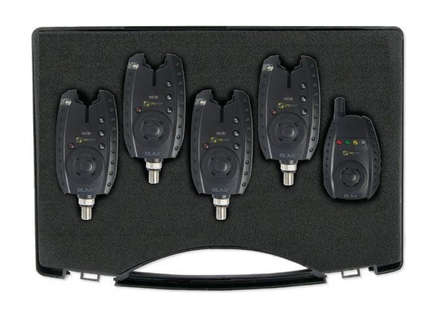 Carp Spirit - Blax Beetmelderset X4 + Ontvanger X1 - Hengelsport De Goeie Vangst