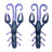 Spro-Scent Series Insta Craw-Blueberry-6.5cm-Hengelsport De Goeie Vangst