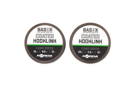 Korda - Basix Coated Hooklink | 10m - Hengelsport De Goeie Vangst