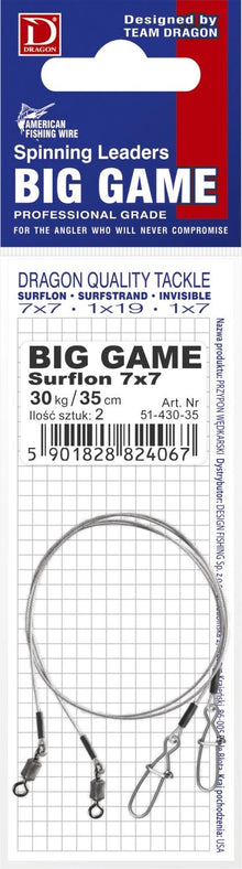 Big Game Surflon 7X7 Leader