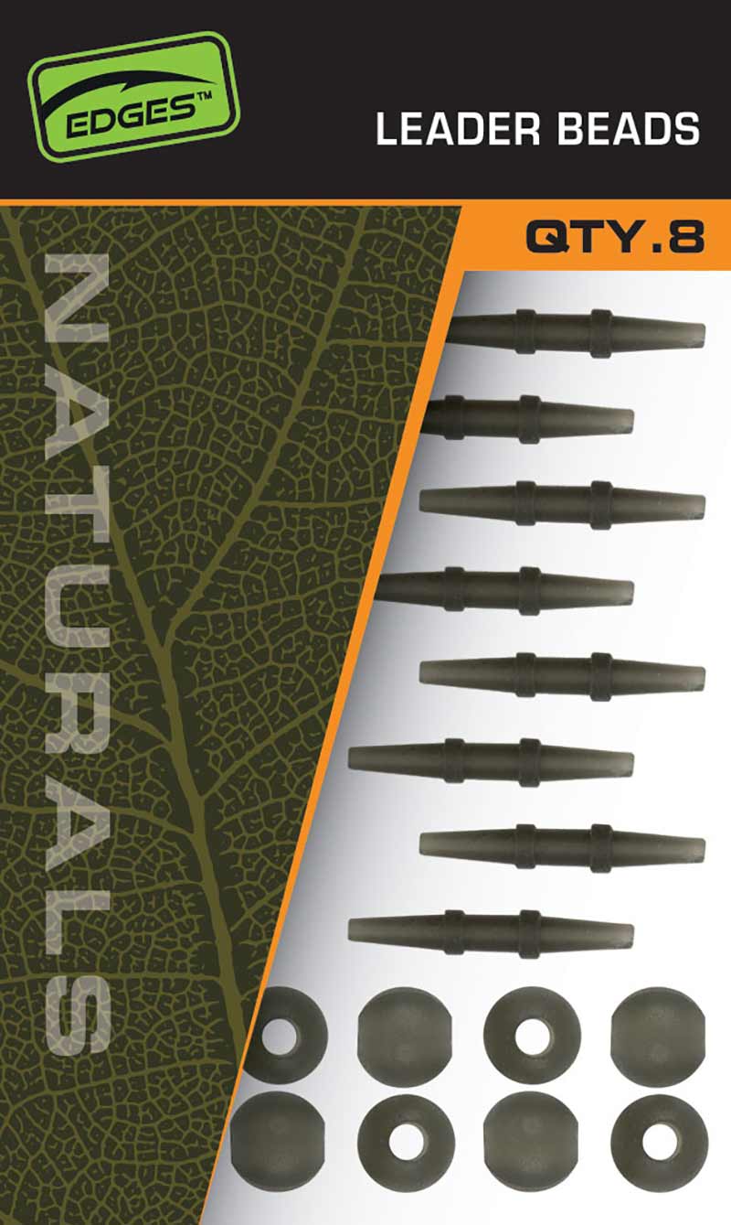 Fox Carp - Edges Naturals Leader Bead Kit - Hengelsport De Goeie Vangst