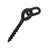Carp zoom-Elements Pop Up Pegs With Oval Ring-zwart-12mm-Hengelsport De Goeie Vangst