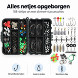 188-delige Visaccessoires Set met Tacklebox