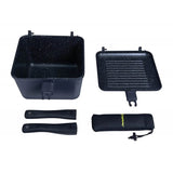 RidgeMonkey - Connect Deep Pan & Griddle Xl Granite Edition - Hengelsport De Goeie Vangst