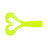 Blackbay Fishing-Blacktail Double S – 15 cm-15cm-Nuclear Yellow-Hengelsport De Goeie Vangst